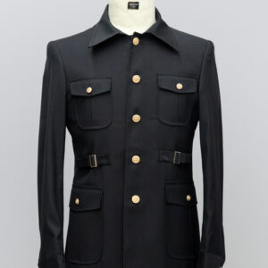 Black 2 piece Safari Suit